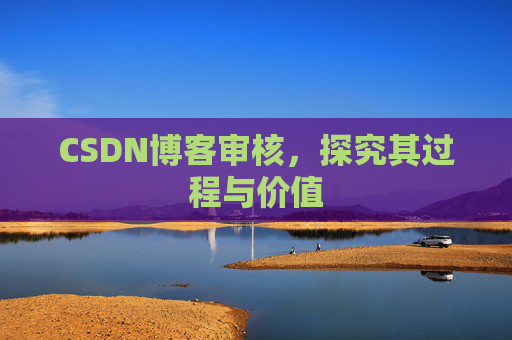 CSDN博客审核,探究其过程与价值